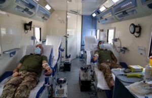 Macomer: Genieri della Brigata Sassari in campo per donare il sangue