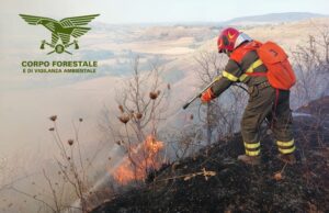 Trovato responsabile di otto incendi a Vallermosa | Rischia fino a 10 anni di carcere