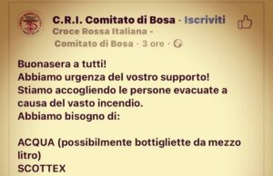 A Bosa mancano beni di prima necessità: ecco cosa serve