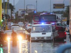 Violento nubifragio si abbatte su Palermo, strade allagate