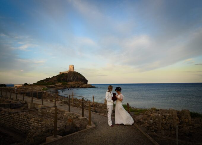 Prima unione civile a Nora: il sì di Barbara e Lucia e il messaggio contro violenza di genere
