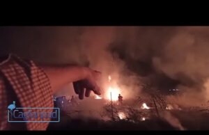 Brucia il cagliaritano, nella notte numerosi interventi dei Vigili del Fuoco