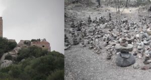 Olbia: i sassi del Castello medievale usati per costruire le “bamboline di pietra”