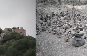 Olbia: i sassi del Castello medievale usati per costruire le “bamboline di pietra”