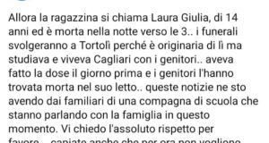 “E’ morta una ragazza per il vaccino, l’hub chiude” | Ma è una fake news