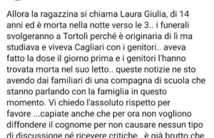 “E’ morta una ragazza per il vaccino, l’hub chiude” | Ma è una fake news