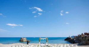 Castiadas: le prime nozze “esperienziali” davanti allo Scoglio di Peppino