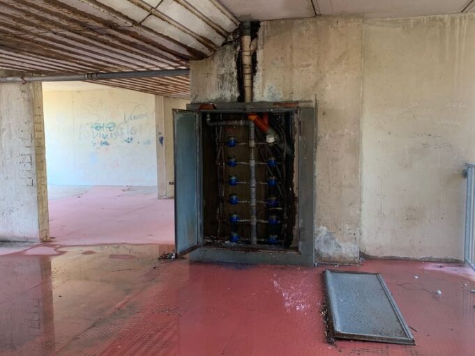 Riparate le condotte idriche che si erano rotte a Sant’Elia