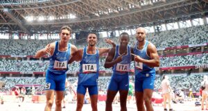 Tokyo 2020, Tortu e Patta conquistano l’oro nella staffetta 4×100 mt