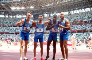 Tokyo 2020, Tortu e Patta conquistano l’oro nella staffetta 4×100 mt