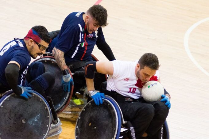 Dopo dieci anni, anche in Sardegna arriva il rugby in carrozzina