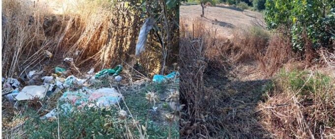 Dopo gli incendi nel Montiferru, fuoriescono rifiuti e discariche