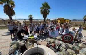 Clean Coast Sardinia, volontari al lavoro al Poetto ǀ Gallery