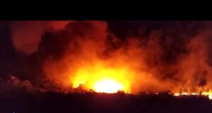 Incendio nella notte a San Nicolò Arcidano | Il video