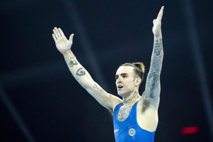 Ginnastica, il sardo Nicola Bartolini medaglia d’oro nel corpo libero