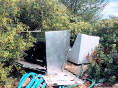 Monte Claro, cumuli di immondizia vicino all’ex manicomio