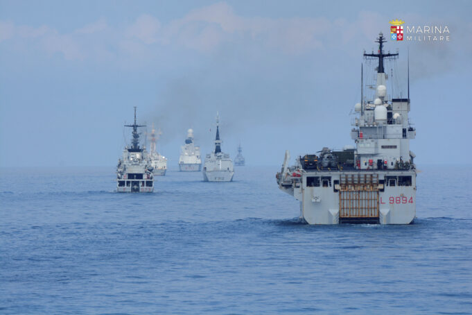 Marina militare, al via l’esercitazione “Mare aperto 2021”
