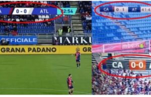 Cagliari Atalanta: Sky cambia la grafica per evitare ironie sul web