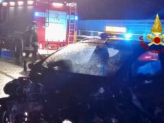 San Vito: auto sbanda sulla Statale 125, illeso il conducente