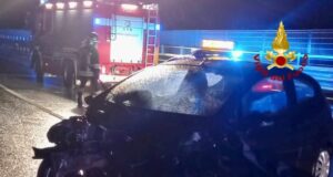 San Vito: auto sbanda sulla Statale 125, illeso il conducente