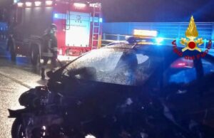 San Vito: auto sbanda sulla Statale 125, illeso il conducente