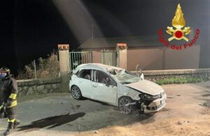 Bono, si schianta con l’auto rubata al padre | In coma l’amico 14 enne