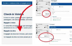 Volotea, per Linate-Olbia il bagaglio in stiva costa oltre 100 euro in più