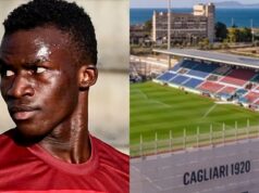Cagliari-Roma, insulti razzisti a Felix Gyan, identificato “tifoso” nuorese