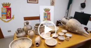 Trovati beni archeologici del valore di 200mila euro in mano a un pescatore