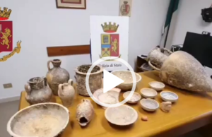 Trovati beni archeologici del valore di 200mila euro in mano a un pescatore