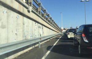 Maltempo a Cagliari, chiuse alcune vie “per crollo di un muro”