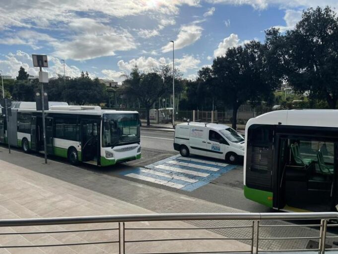Arrivano a Cagliari i bus del Ctm da diciotto metri full hybrid
