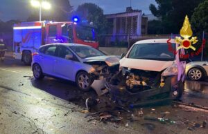 Quartu | Scontro frontale sulla litoranea: due feriti