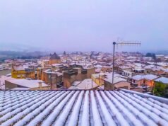 Arriva la neve, la Sardegna si copre di bianco