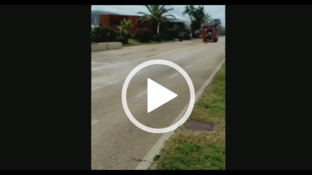 Poetto, prende fuoco il chiosco La Caravella