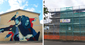 Macomer, sparisce il murale dell’artista ospite del Festival della Resilienza