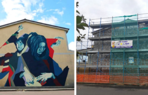 Macomer, sparisce il murale dell’artista ospite del Festival della Resilienza