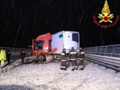 Neve in Sardegna, primi disagi sulla circolazione stradale