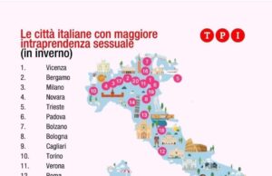 Sesso | Cagliari tra le citta più hot d’Italia | La classifica