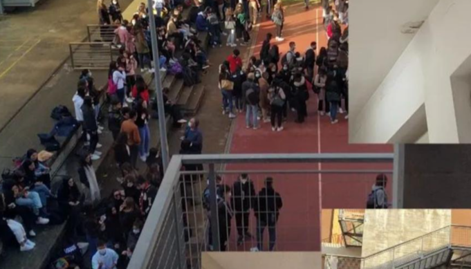 Caos all’Eleonora d’Arborea, gli studenti restano bloccati fuori dalla scuola