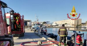 “Sa Perdiscedda”, peschereccio ormeggiato rischia di affondare