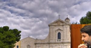 Nozze di Solinas a Bonaria: circa trecento ospiti, campane e tampone