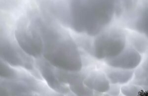 Mammatus, nel cielo di Esterzili le nubi a forma di mammella