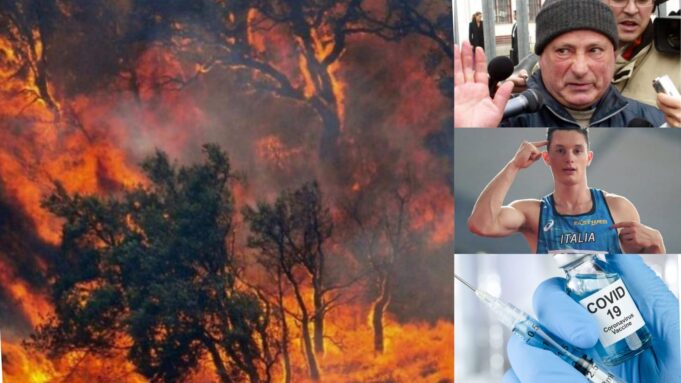 Dagli incendi nel Montiferru all’arresto di Mesina | Le 10 notizie del 2021 in Sardegna
