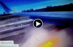 Fiamme sul volo Parma-Cagliari | Aereo fermato al decollo