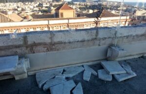 Cagliari, lo stato di degrado del Bastione di Saint Remy | Le foto