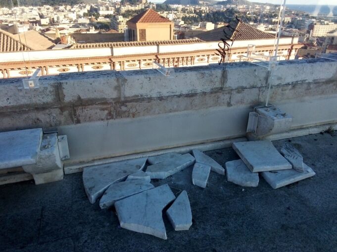 Cagliari, lo stato di degrado del Bastione di Saint Remy | Le foto