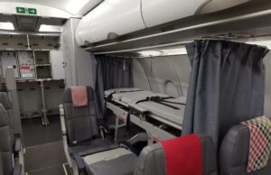 Volotea, oggi il primo volo con un barellato a bordo
