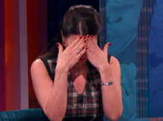 Geppi Cucciari in lacrime per la storia della sopravvissuta Lucy Salani