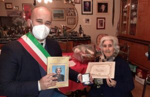 Cagliari festeggia i 100 anni della signora Pietrina Murgia